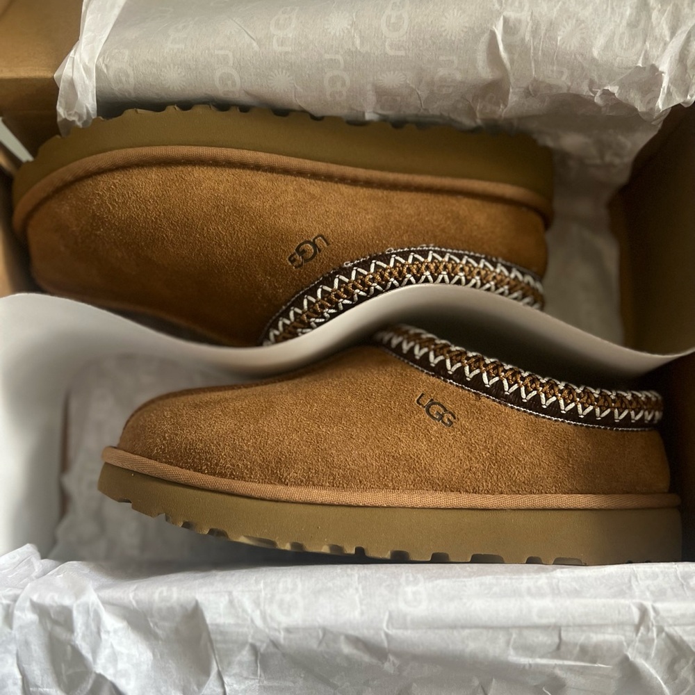 Ugg Women's Tasman Slipper Chestnut Size 6 NEW In Box